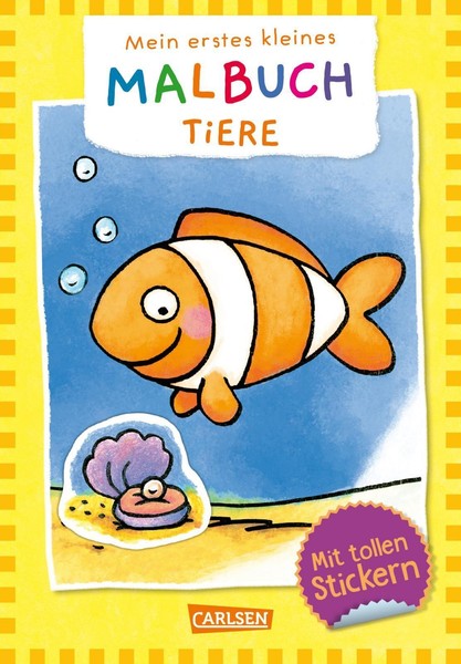 Mein Erstes Kleines Malbuch: Tiere (VE5), Eva Muszynski-image