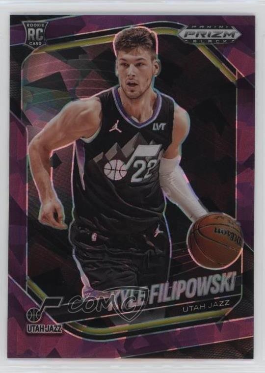 2024-25 Panini Prizm Black Purple Ice 28/149 Kyle Filipowski #125 Rookie RC 0xh3