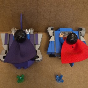 LEGO Mighty Micros Superman vs. Bizarro 76068 DC Comics Complete Set