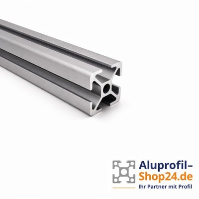 Aluprofil 30x30 Nut8 item kompatibel Nutprofil Montageprofil Aluminium