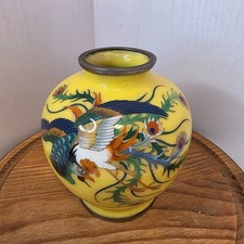 日本景泰蓝古董花瓶| eBay
