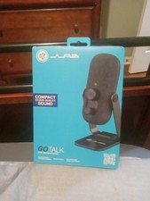 JLab Audio GO Talk USB Desktop Microphone with Dual Condensers PLUG  PLAY NEW