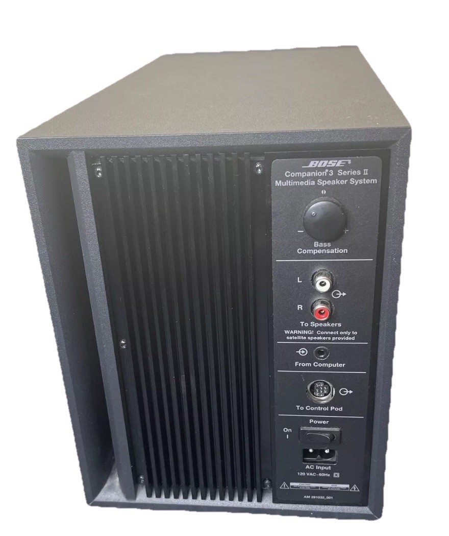 BOSE Companion 3 Series ll Multimedia Speaker System Set