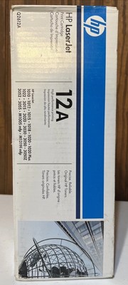 HP Laserjet Print Cartridge. Opened box sealed package unknown expiration date. 