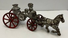 1904 Kenton Cast Iron Horse Drawn Pumper 6 3/8"