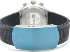 OMEGA WATCH SPACEMASTER Z-33 325.92.43.79.01.001 QUARTZ BLACK DIGITAL DIAL MEN'S 4