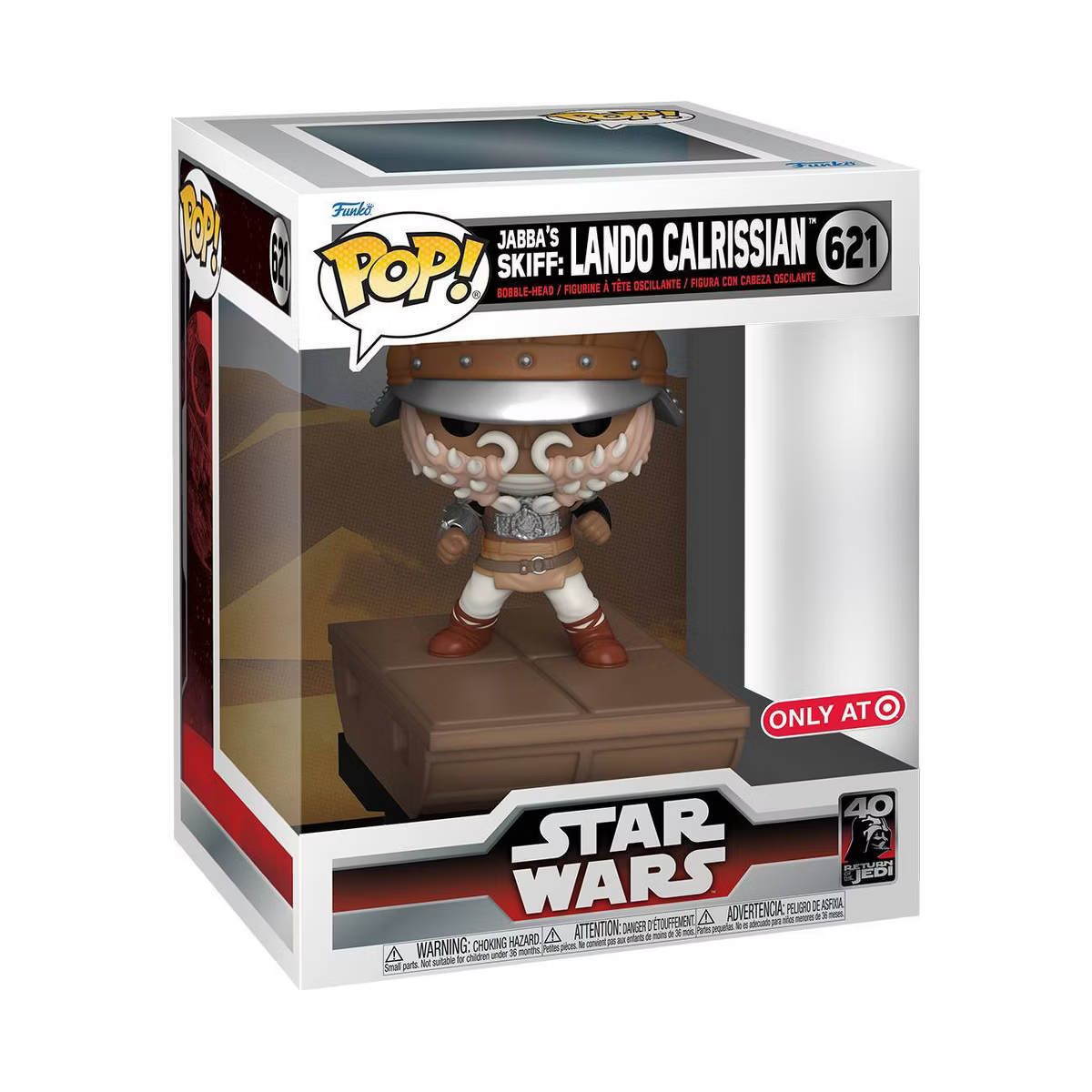 Funko Pop! Deluxe: Star Wars - Jabba's Skiff: Lando Calrissian