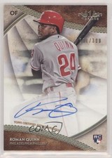 2017 Topps Tier One Break Out Auto 231/300 Roman Quinn #BOA-RQU Auto i6j