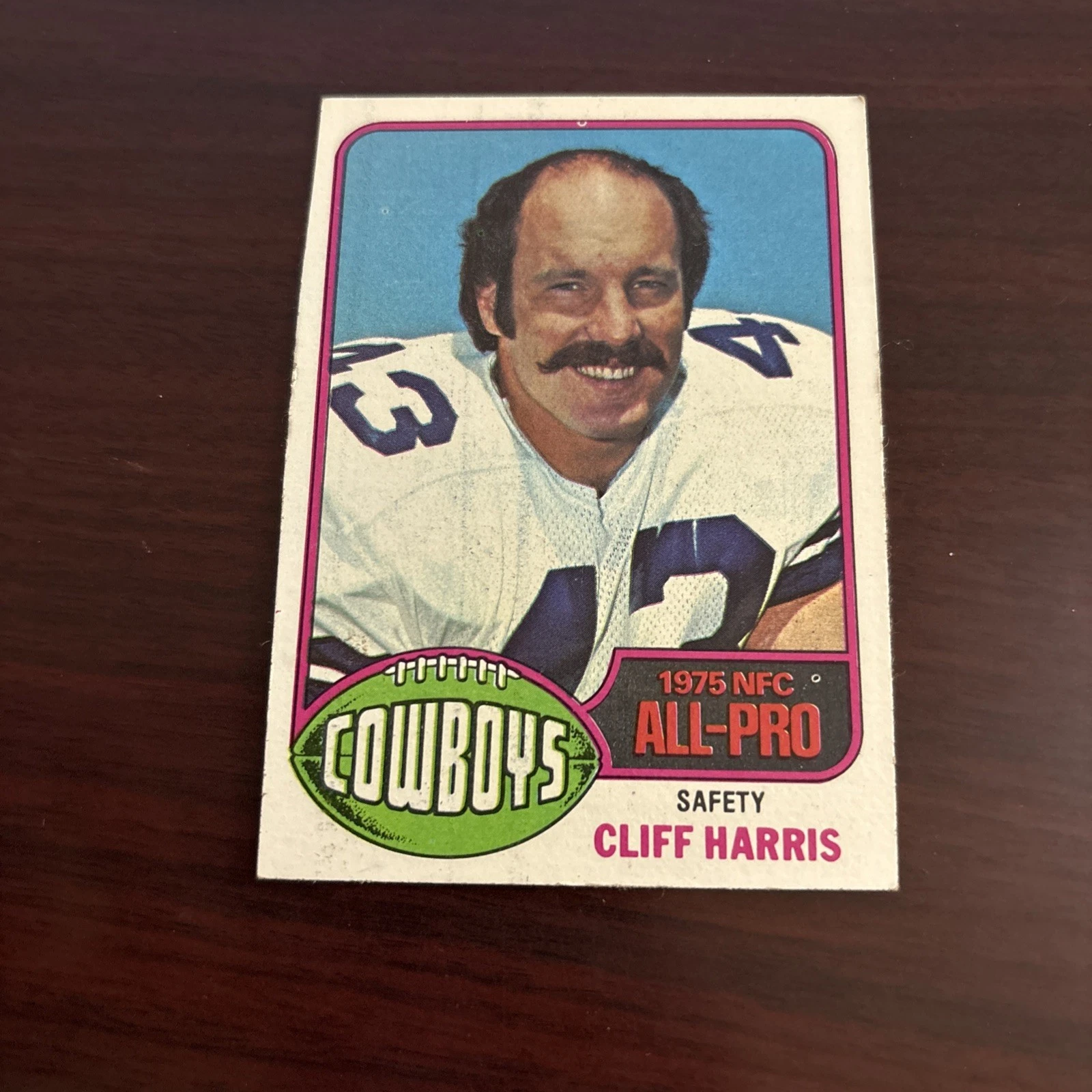 1976 Topps - Cliff Harris #260 All-Pro Dallas Cowboys Ouachita Baptist