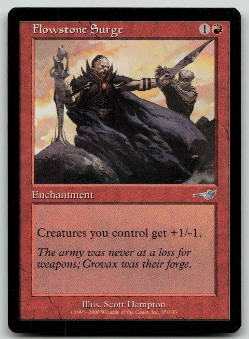 Flowstone Surge [Nemesis - 85] Near Mint Uncommon Magic