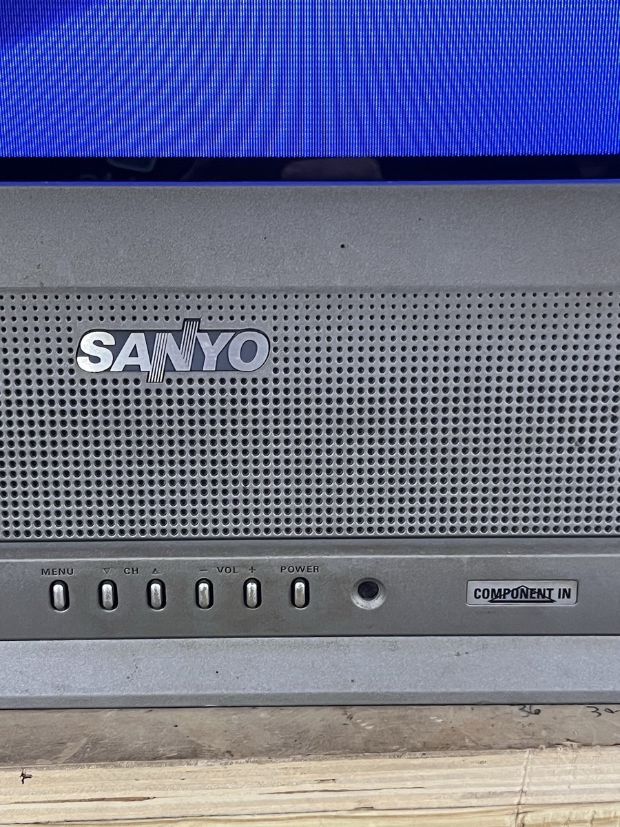 Sanyo DS27425 27” Retro Gaming Flat Screen CRT TV AV Port