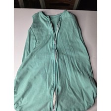 Cute Castle Baby Sleep Sack 0-6 Months Mint Green 100 Cotton 2-Way Zipper S