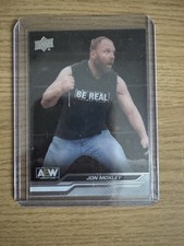 2024 Upper Deck AEW All Elite Wrestling Clear Cut Jon Moxley #56