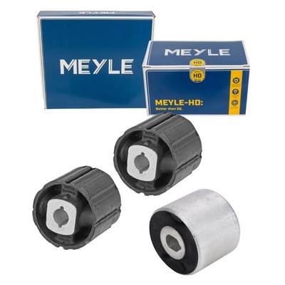 3x MEYLE / HD VERSTÄRKT Achskörperlager für BMW E81-88 E90-93 X1 E84 Hinterachse