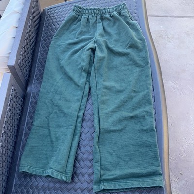Hours Men's Baggy Sweatpants Forest Green Sz S sold out on website no flaws