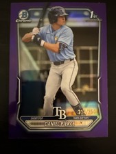 2026 Bowman Daniel Pierce 1st True Purple Refractor /250 Rays