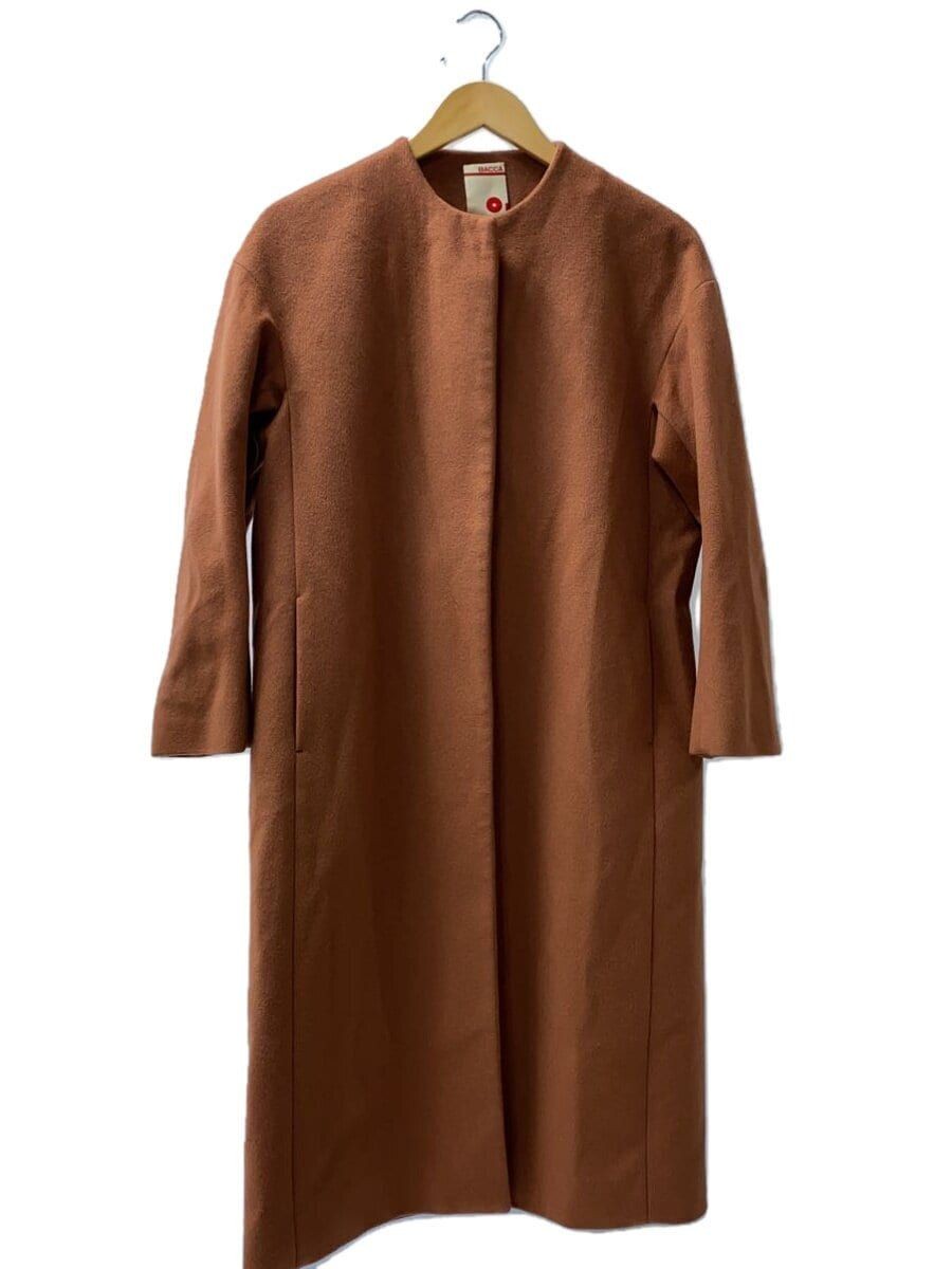 ALTRA TOMORROWLAND altro cappotto 36 lana cashmere arancione tinta unita