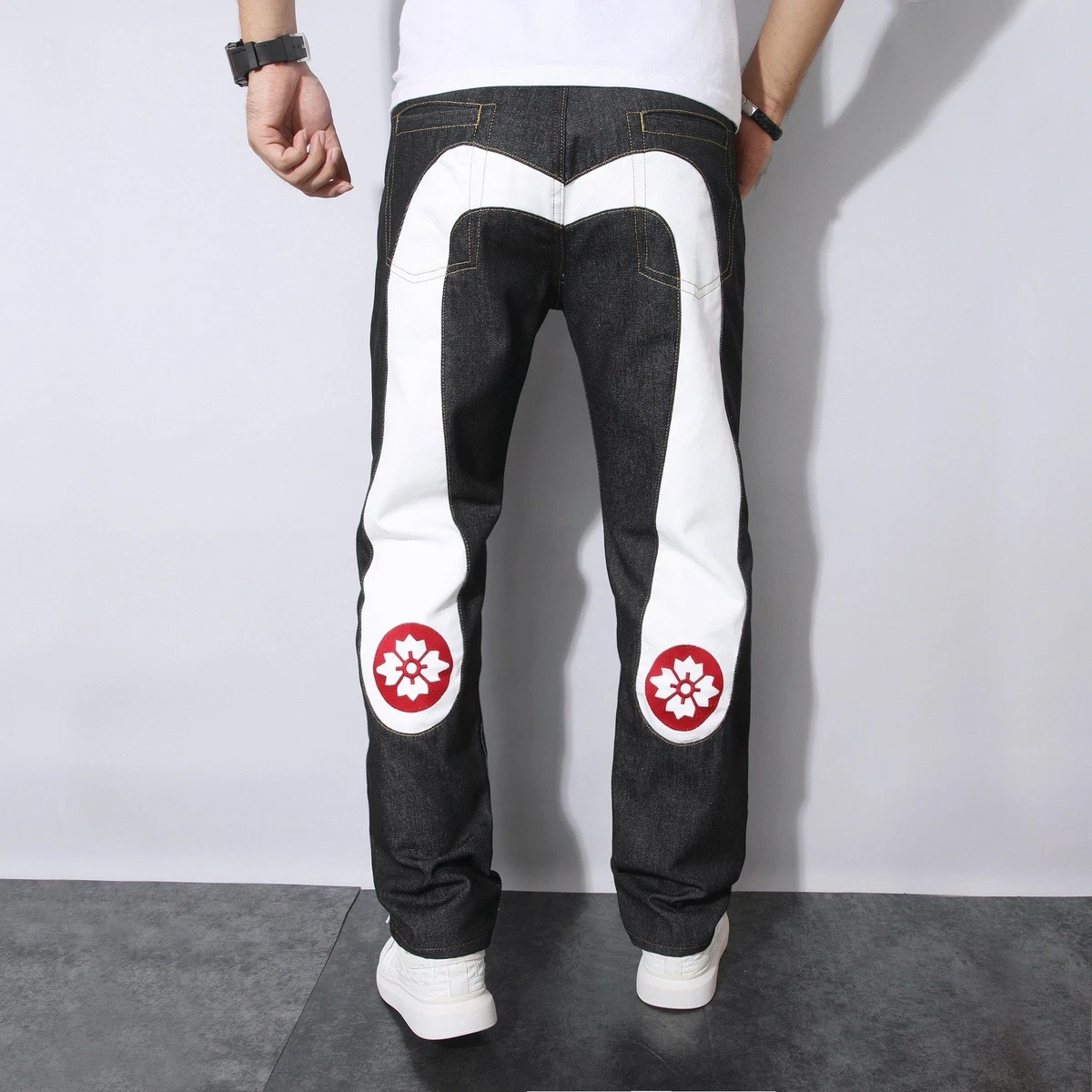 EVISU Regular Size 38 Size Jeans for Men in 32 Inseam for sale | eBay