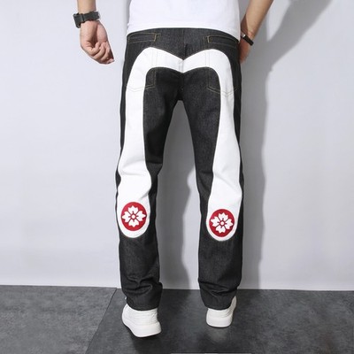 Evisu Andy Souwer Vintage Jeans Black Jeans Unisex Jeans | eBay