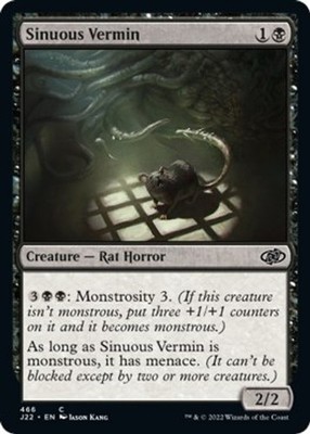 Sinuous Vermin [J22 - 466] Common NM Jumpstart 2022 MTG