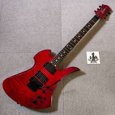 B.C.Rich MockingBird MOD Red Electric Guitar Floyd Rose 4.01kg Shipping From JP