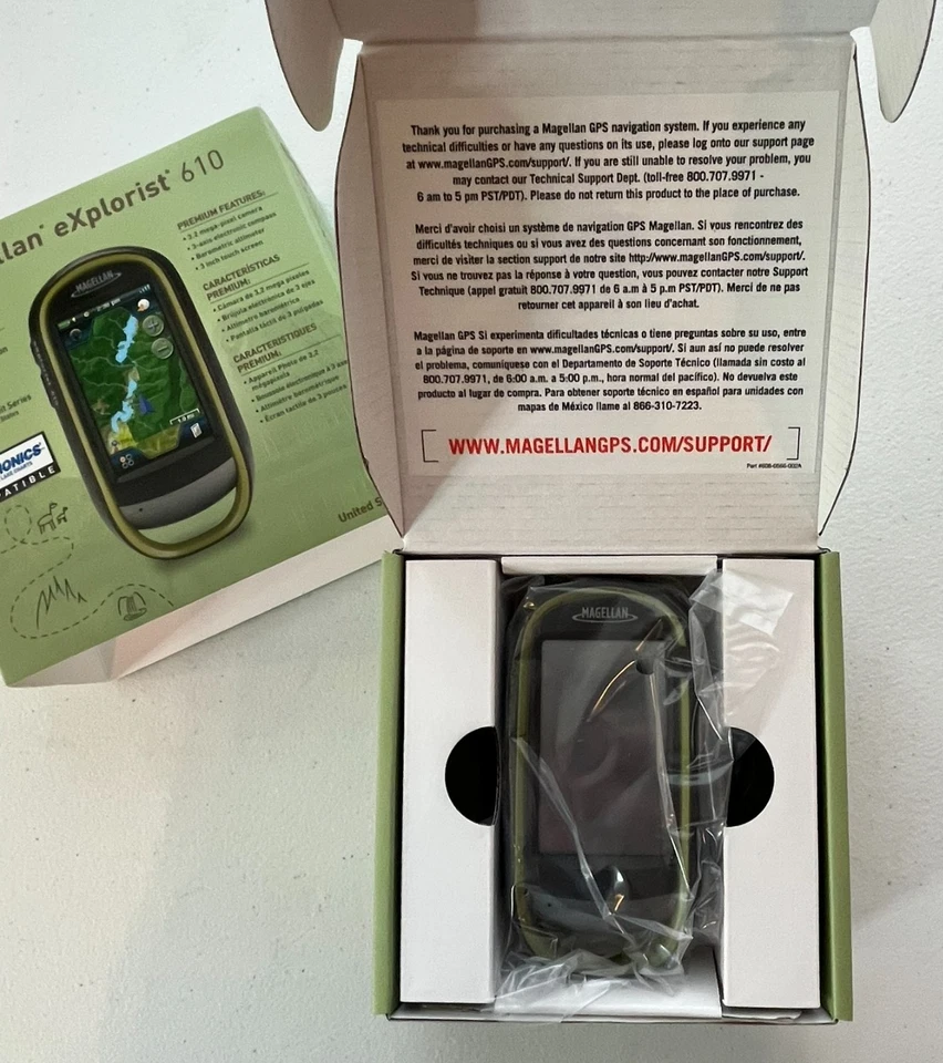 Magellan eXplorist 610 Waterproof Hiking GPS - NEW - Image 4 of 4