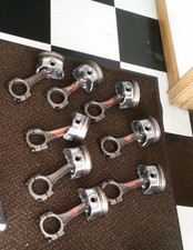 Sbc 4.030 Hypereutectic Pistons With Refurbished Gm Forged Rods Arp Bolts
