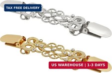 2 Pcs Waist Cincher Shirt Clip Retro Dress Cinch Clips for Shawl,Cardigan,Swea