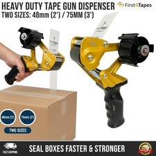 Heavy Duty Tape Gun Dispenser 48mm 2" / 75mm 3" Box Packing Parcel Packaging