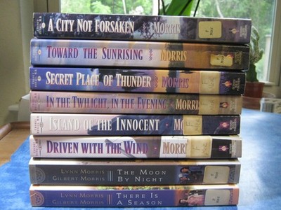 LOT OF 8 GILBERT MORRIS CHRISTIAN HISTORICAL FICTION SC Cheney Duvall MD +Shiloh