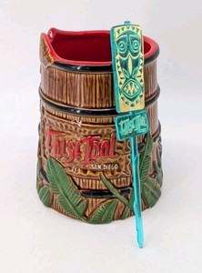 Tiki Mug Volcano Barrel False ldol Trader Dane Tiki Farm 🌋 First Edition 2016