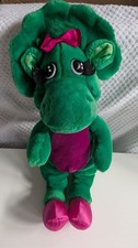 Barney and Friends 1992 Baby Bop Plush Stuffed Dinosaur