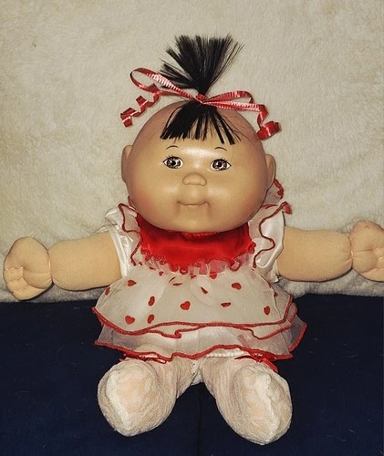 Small Sweet Cabbage Patch Baby With Adorable Outfit