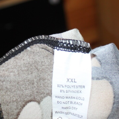 Leggings donna mimetici super morbidi kaki/verde/nero/marrone taglia XXL **EUC** - Foto 3 di 3