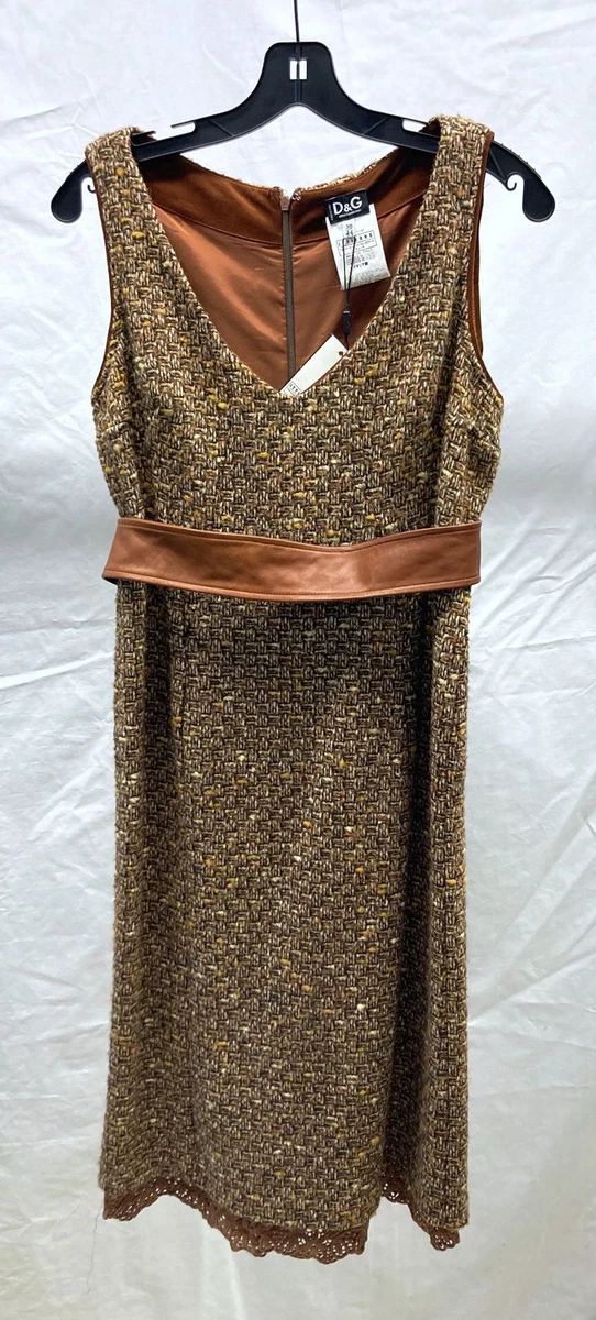 dolce gabbana brown dress Dolce & Gabbana Brown Metallic Crystal Evening Gown Women's Dress – Bluefly main image 0