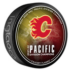 2021-2022 Pacific Division Champions Calgary Flames Souvenir Puck