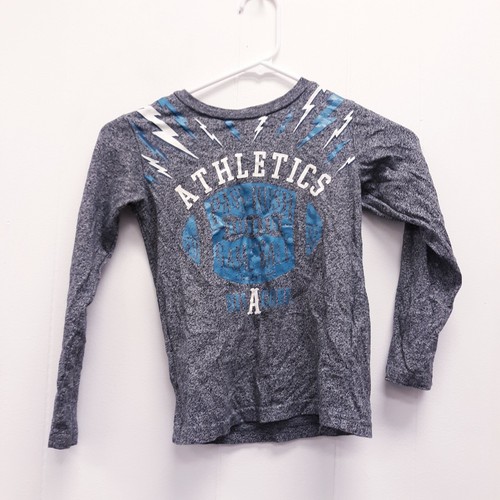 Toughskins Boys Sweater Size M 5/6 gray long Sleeve free shipping