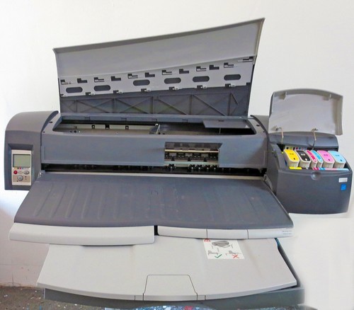 HP Designjet 130 Tintenstrahldrucker A1 Drucker Plotter Poster - Bild 4 von 4