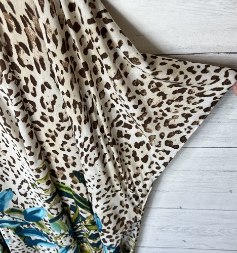 Chicos Kimono Damen Einheitsgröße bunt Tier- und Palmenmuster Überwurf Sommer - Bild 8 von 14