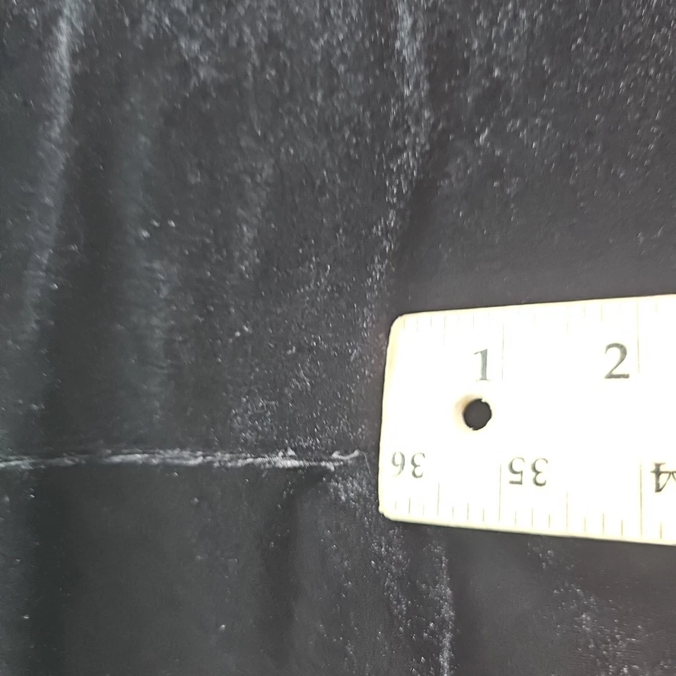 复古间隙连衣裙女孩 L 码黑色天鹅绒长袖优雅假日 — 第 4/4 张图片