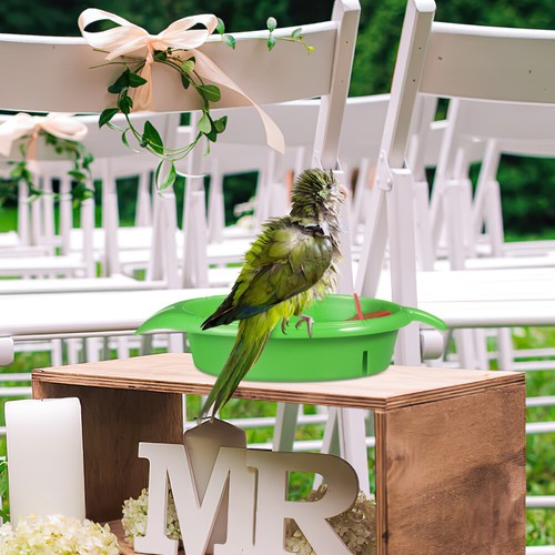 Perroquet Perruche Jouet Mariée Perruche Baignoire Bol pour Oiseaux vendre