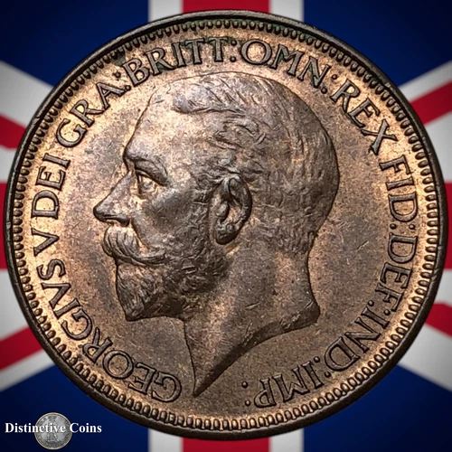 1926 George V Half Penny — photo from another recent sale