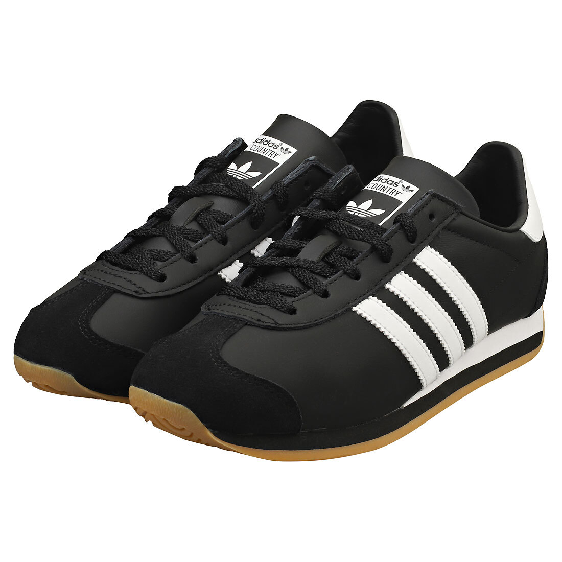 adidas Country Og Mens Black White Casual Sneakers - 4.5 US adidas Country Og Mens Black White Casual Sneakers - 4.5 US
