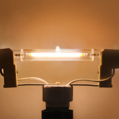 118mm 78mm R7S LED PFEILER Birne beleuchtet 8W 16W Glaslampe ersetzen Halogen 1x