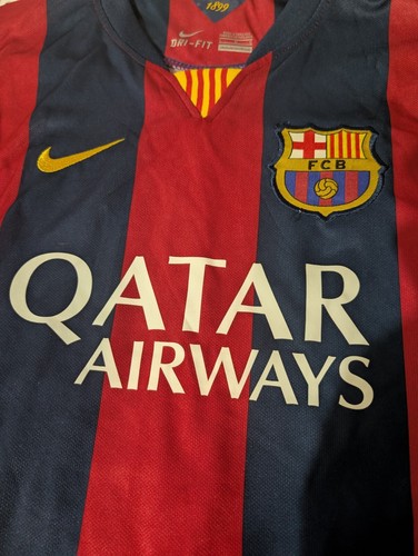 Nike Barcelona 2015 Messi Home Jersey. Large. - Picture 3 of 10