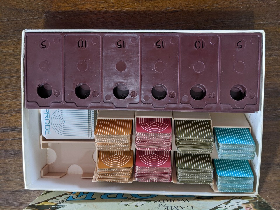 Vintage Probe Game of Words/Parker Brothers/Board Game/1964 eBay