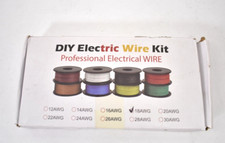 Dekievale 18 AWG Stranded Wire Spool 32.8' 8 Colors Silicone Electrical Home Use