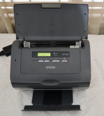 Epson WorkForce Pro GT-S50 Sheetfed Scanner with Power Adapter & USB Cable