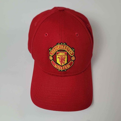 Cap - Manchester United Football Club - New Era Brand - Adjustable - Red