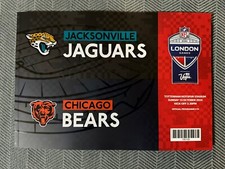 CHICAGO BEARS v JACKSONVILLE JAGUARS NFL LONDON 2024 OFFICIAL PROGRAMME 13/10/24